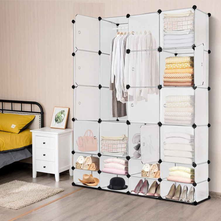 Armoire on sale hanging closet